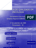 Qualidade Oncologia