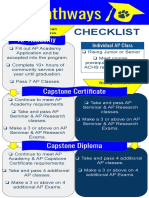 AP Pathways Checklist