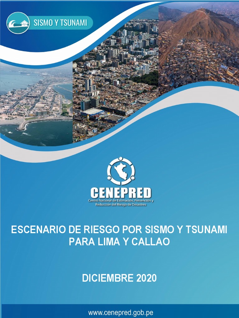 Riesgo de Sismo y Tsunami en Lima | PDF | Tsunami | Temblores