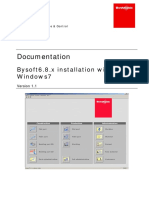 Documentation: Bysoft6.8.x Installation With Windows7