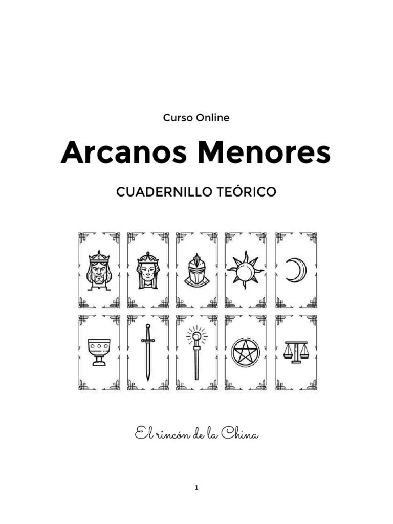 Significado de los Arcanos Menores en Tarot | PDF | Las emociones ...