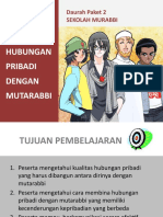 Materi 2 - Membina Hubungan Pribadi Dengan Mutarabbi Bagian 1