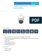 UNV TIC6831ER-F50-4X38P 4MP Dual-Spectrum Starlight Intelligent PTZ Dome Camera V1.0