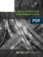 Learners Guide - SightlineTMS DDOS UserAdmin Course (v1.9 - r9.3.5)