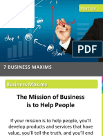 Fran Tarkenton 7 Business Maxims