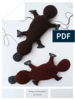 Platypus Crochet Pattern: by Leiniekie