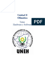 Unidad II - Tema1, Hardware y Software