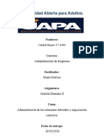 Tarea 5 Gestion Humana II