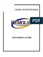 Demolay Light of Knowledge: Mentoring Guide