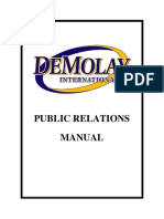 Public Relations Manual