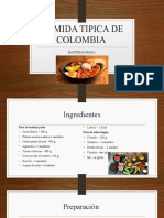 Comida Tipica de Colombia