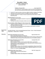 Zukor Resume PDF