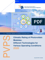 Report IEA PVPS T13!20!2020 Climatic Rating of PV Modules
