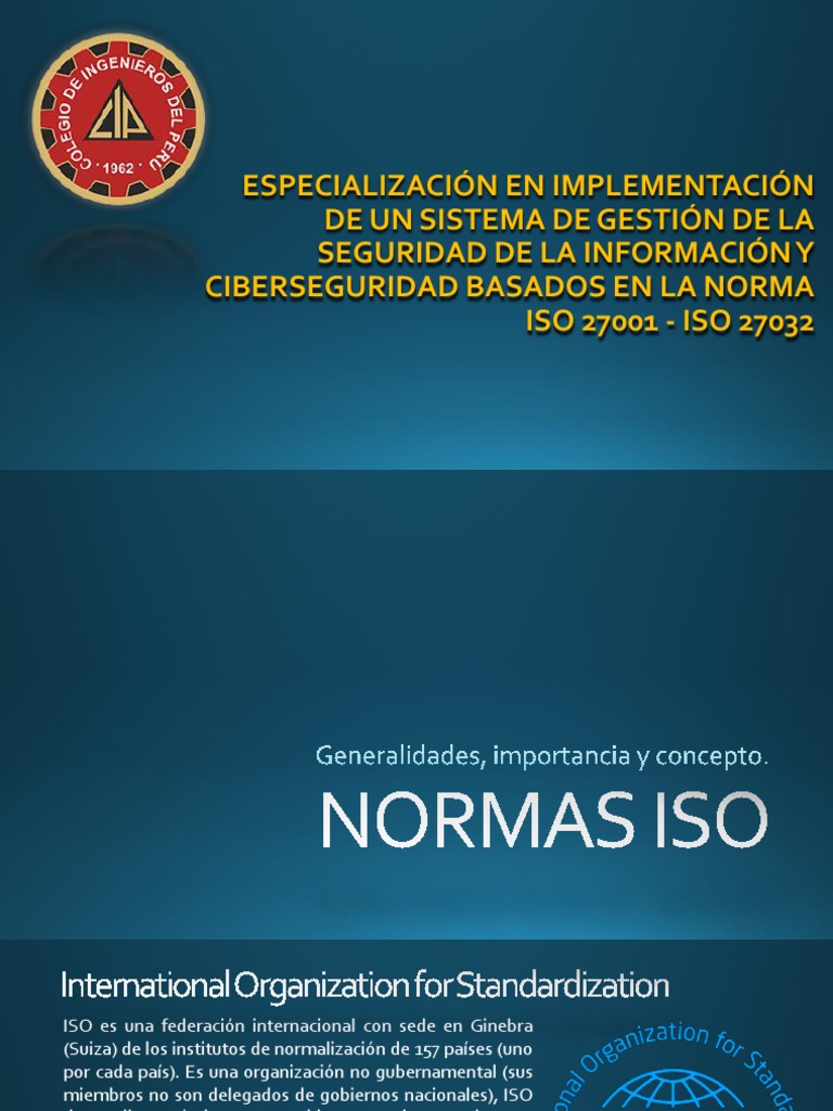 Implementación de ISO 27001 y Ciberseguridad | PDF | Organización ...