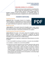 Funciones y atribuciones de la Procuraduría General de la República según la Constitución Venezolana