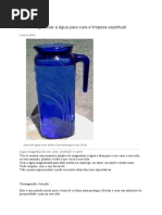 água