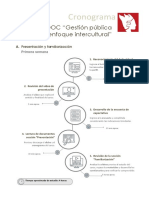 Cronograma MOOC GP Intercultural 2021 I