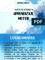 Aprendizaje Motor