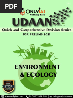 OnlyIAS UDAAN Environment & Ecology Quick and Comprehensive Revision