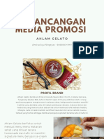 Perancangan Media Promosi: Ahlam Gelato