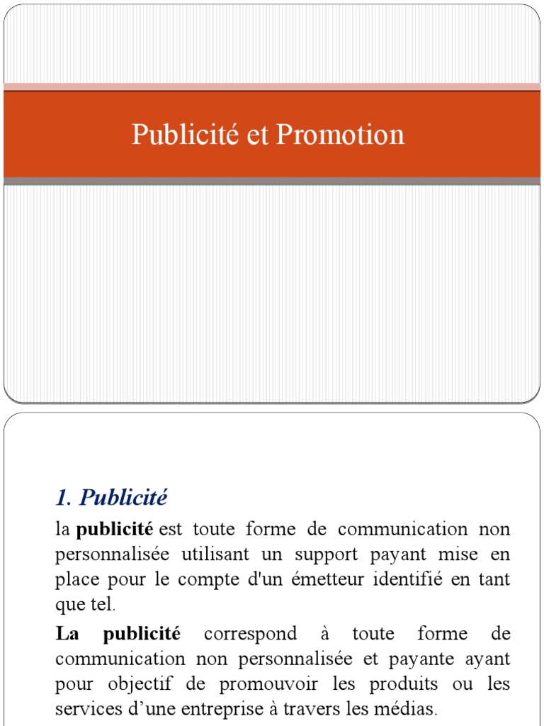 Public It Eet Promotion | PDF | Audience (média) | Publicité