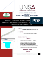 Análisis Del Modelo de Inundación de La Torrentera Miraflores - Venezuela en La Ciudad de Arequipa Utilizando El Software Hec - Ras