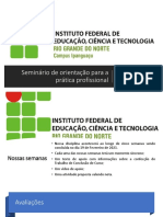 Seminário aula 01