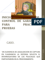 4.1 Juez de Control y La Prueba