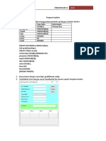 Buat Database Dan Tabel Menggunakan Perintah SQL Dengan Struktur Berikut