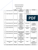 Agenda Kegiatan Pimpinan