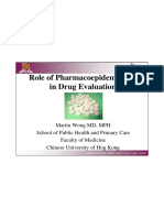 6 - (Martin Wong) Role of Pharmacoepidemiology in Drug Evaluation