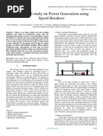 A Detailed Study On Power Generation Using Speed Breakers