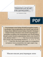 Penyimpangan Semu Hukum Mendel