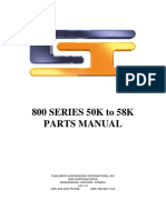 800 SERIES 50K To 58K Parts Manual