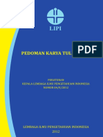 Perka Lipi No 4e2012 Ttg Kti