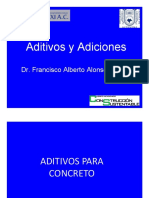 Aditivos para concreto: Clasificación y aplicaciones