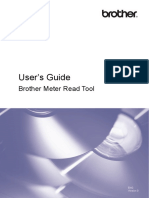 Brother Meter Read Tool User's Guide