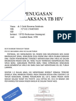 Penugasan Materi 4 Tatalaksana TB Hiv