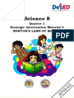 Science 8: Quarter 1 Strategic Intervention Material 4 Newton'S Laws of Motion