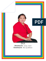 Denotasyon Konotasyon: - Nanay, Mama - Ilaw NG Tahanan