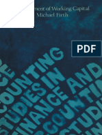 (Studies in Finance and Accounting) Michael Firth (Auth.) - Management of Working Capital-Macmillan Education UK (1976)