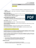 COSTOS I. COSTOS INCURRIDO DE PRODUCCIÓN.- Suma de los costos de la Materia prima, la Mano de obra y los Gastos indirectos de fabricación.