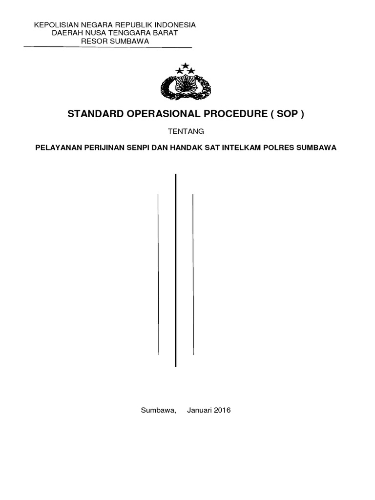 Sop Yan Senpi Dan Handak | PDF