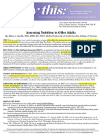 Mini NutritionaL Assessment