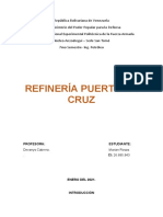 Refineria Puerto La Cruz. Marian Rosas