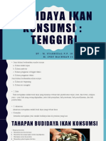 Budidaya Ikan Konsumsi Persentasi