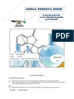 Praktikum Faktor Laju Reaksi Jeny Padiah