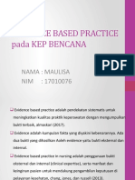 (Maulisa) Evidence Based Practice