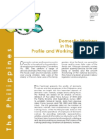 Domestic Workers in The Philippines: Profile and Working Conditions