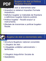 bugetul de stat si elementele sale